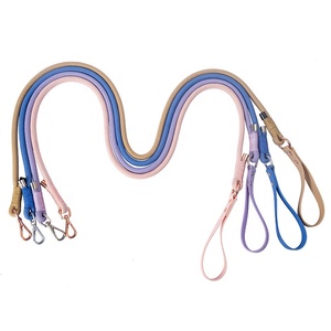 OEM tùy chỉnh trượt dẫn chó Dây Xích mạnh mẽ PVC xử lý Dây Xích Chống nghẹt thở chống kéo và đi bộ ngoài trời đào tạo chì - Product Image 5