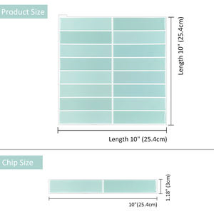<span class=keywords><strong>Piastrelle</strong></span> <span class=keywords><strong>Adesive</strong></span> da Parete Autoadesive per <span class=keywords><strong>Cucina</strong></span> RV, <span class=keywords><strong>Piastrelle</strong></span> in Vinile Peel and Stick Stile Arabesco Smart - Product Image 4