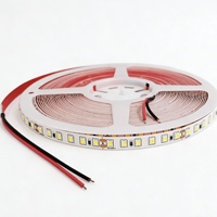 Bande LED DC24V 2835 SMD LED 120LEDs Cuivre Auto-adhésive Haute luminosité 10mm pour éclairage intérieur de cuisine et d'armoires