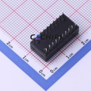 H2002DG LAN Transformer Through <b>hole</b> Component (THT),21.7x10.5mm Inductor 1CT:1CT Dual <b>Port</b> 10/100 Base-T Non-PoE - Product Image 2