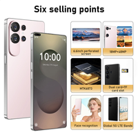 Smartphone 2026S26ultri Version 108MP Octa Core LTE AMOLED 120Hz Pliable 512GB/1TB Débloqué