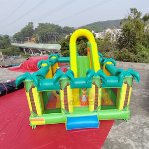Castillo Inflable Comercial con Tobogán y Zona de Juegos para Niños - Product Image 1