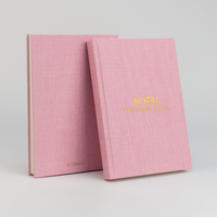 Journal de Prières Quotidiennes Personnalisé en Toile de Lin, Couverture Rigide, Cahier de Notes d'Affirmation, de Pleine Conscience, d'Inspiration et de Gratitude, Impression Personnalisée