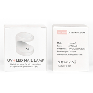 Lampe à ongles UV LED mini 16W rechargeable, séchoir à gel portable haute puissance, lumière de durcissement rapide pour salon et usage domestique, vente en gros - Product Image 6
