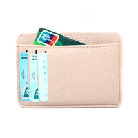 Dompet Kulit Elegan Tahan Lama Shin, Anti RFID, dengan Resleting, Tempat Kartu Bank dan Kunci untuk Wanita dan Pria