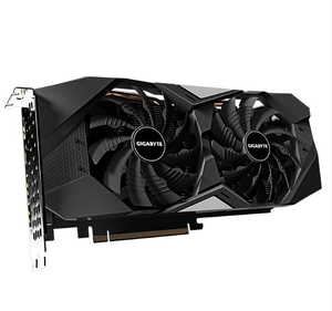 Carte graphique de jeu <span class=keywords><strong>Gigabyte</strong></span> <span class=keywords><strong>RTX</strong></span> <span class=keywords><strong>2060</strong></span> OC 6G GDDR6 192 bits 14 Gbps pour ordinateur de bureau, meilleur prix, produit d'occasion, ventilateur de refroidissement pour poste de travail - Product Image 4