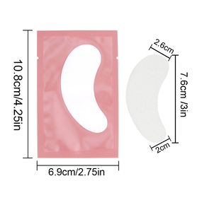 Patchs LashPlus pour extension de <span class=keywords><strong>cils</strong></span> sous les coussinets pour les yeux Patches en papier autocollants roses non pelucheux pour faux <span class=keywords><strong>cils</strong></span> Pactch pour les yeux - Product Image 4