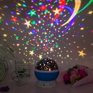 New wish – lampe 3D romantique en forme de lune et d'étoile <span class=keywords><strong>pour</strong></span> la décoration des chambres d'enfants, nouvel éclairage de galaxie <span class=keywords><strong>pour</strong></span> enfants, cadeaux, <span class=keywords><strong>projecteur</strong></span> Led, Starry Sk - Product Image 5