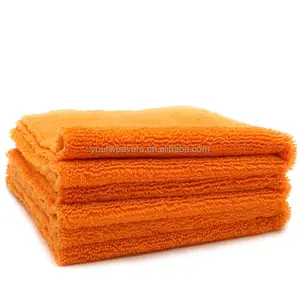 Microfiber Towel Car Cleaning Cloth 40x40 320gsm High Quality Edgeless Microfiber Drying Towel For Kitchen Cleaning