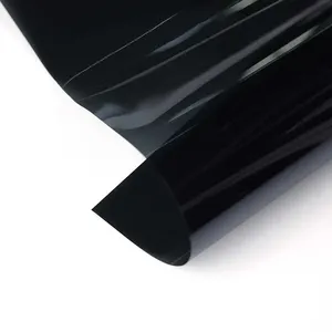 Longtai PVC tĩnh bám phim cửa sổ xe màng bảo vệ xe bọc chống UV tĩnh tĩnh bám phim cửa sổ mờ màu đen - Product Image 1