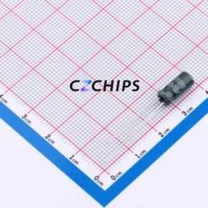 Condensador Electrolítico de Aluminio de Orificio Pasante GF100V050C110B000, Orificio Pasante, D5xL11mm 10uF 20% 50V 120mA-100kHz - Product Image 1