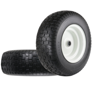 HL HANAK 13 16 pouces 5.00-6/6.50 roue de brouette libre plate en mousse de polyuréthane et pneu pour chariot de chariot tondeuse à <span class=keywords><strong>gazon</strong></span> camion à main - Product Image 5