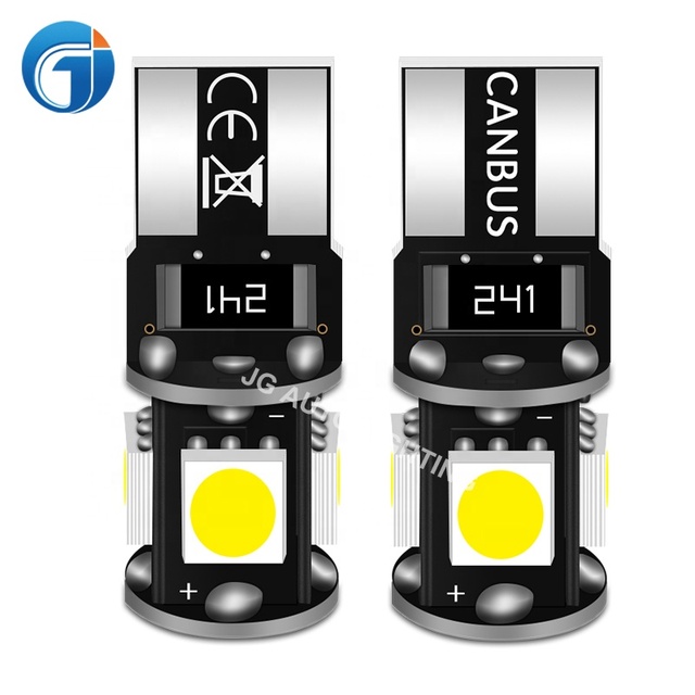 JG Wholesale Super Canbus T10 W5w 194 Led Auto Bulbs 3W Car Led Light Error Free Led Bulb for Interior Light T10 Led Bulbs