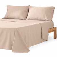 Draps plats personnalisés en coton imprimé diagonal de qualité supérieure, 300 fils, écologiques, toutes saisons, très demandés