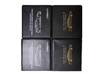 Carpeta Organizadora de Viaje de PVC Personalizada, Portadocumentos para Registro de Automóvil y Seguro