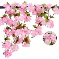 Haute Qualité En Gros De Mariage Plafond Fleur Feuillage Hôtel Décoration Glycine Artificielle Fleurs Suspendues