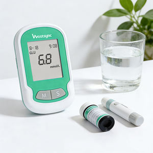 Appareil portable 3-en-1 pour la mesure du <span class=keywords><strong>glucose</strong></span> sanguin, 50 bandelettes de <span class=keywords><strong>test</strong></span> de <span class=keywords><strong>glucose</strong></span> - Seules les bandelettes de <span class=keywords><strong>glucose</strong></span> fournies, pas d'analyseur d'acide urique ni de cholestérol - Product Image 3