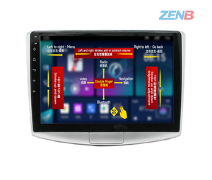 Lecteur MP5 Bluetooth Android pour voiture, GPS automobile, navigation Volkswagen, adapté aux Volkswagen Magotan CC 2006-2015 - Product Image 2