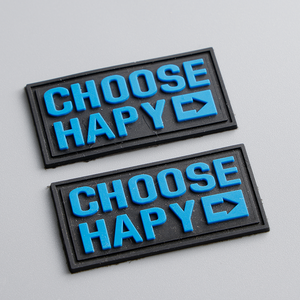 Hot giá rẻ Giá quần áo nhãn <span class=keywords><strong>PVC</strong></span> dành cho người lớn Silicone nhãn - Product Image 2