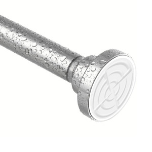 Barra de Cortina de Ducha Multiusos, Barra de Cortina Telescópica, Barra de Cortina Retráctil para Puerta, Barra de Secado de Ropa para Baño, Dormitorio - Product Image 2
