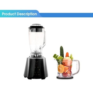 Procesador de Alimentos con Jarra de Vidrio de 2.0L, Licuadora Multifunción, Molinillo, Máquina para Leche de Soya Eléctrica con Panel de Control - Product Image 5