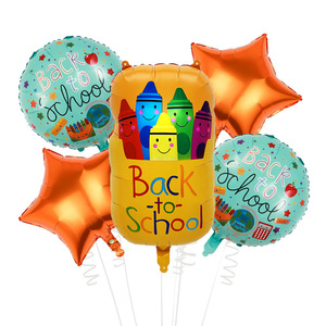Nouvel Arrivage : Ensemble de Ballons en Aluminium <span class=keywords><strong>pour</strong></span> <span class=keywords><strong>la</strong></span> Rentrée <span class=keywords><strong>Scolaire</strong></span>, Cérémonie d'Ouverture, Décoration de Salle de Classe et de <span class=keywords><strong>Maternelle</strong></span>, Fête - Product Image 6