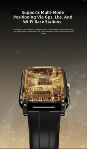 Nouvelle montre connectée <span class=keywords><strong>4G</strong></span> 2026 avec alarme de chute, appel intelligent pour personnes âgées, surveillance de la fréquence cardiaque et de la tension artérielle, et positionnement GPS pour la santé - Product Image 5