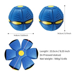 UFO sihirli topu taşınabilir uçan daire açık oyuncak topu UFO topu köpekler için - Product Image 6