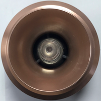 Speaker Super Tweeter Aluminium 300W 25.5mm Voice Coil, Tweeter Klakson Audio Mobil dengan Crossover Terintegrasi untuk Peningkatan Stereo Kendaraan