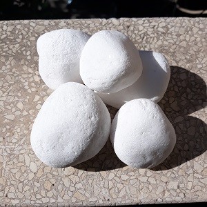 Fournitures directes d'usine du Vietnam, galets blancs de neige pour paysage en plein air, gravier, galets - Product Image 5