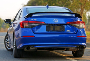 สปอยเลอร์หลังสำหรับ Honda Civic รุ่นที่ 11 Sedan ปี 2022-2024 ชิ้นส่วนตกแต่งปีกสปอยเลอร์หลัง ทำจากพลาสติก ABS อุปกรณ์ตกแต่งรถยนต์ - Product Image 3