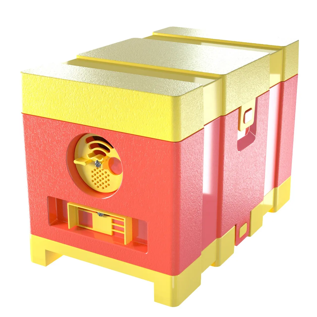 Caja de acoplamiento de apicultura, mini colmena de plástico para queen bee, OEM