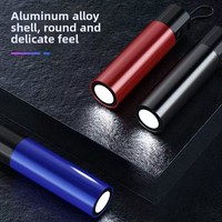 Mini batterie externe portable haute capacité 12W lampe de poche LED alimentation mobile détachable câble intégré affichage solaire LI-polymère