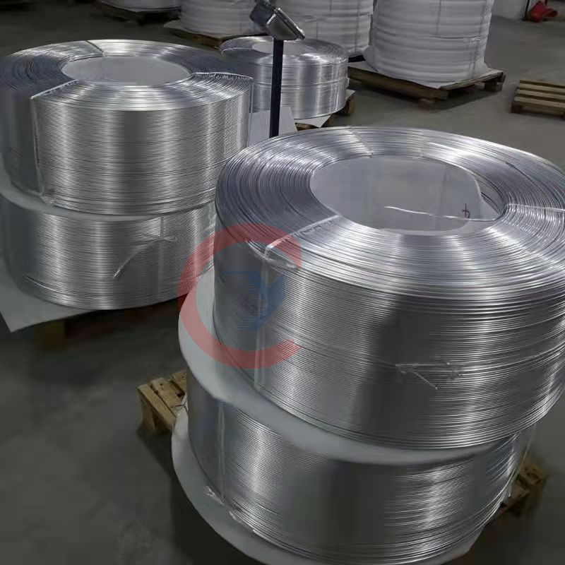 3003 Aluminum Coil Tube Pancake 0.1-12mm Thickness For Air Conditioners