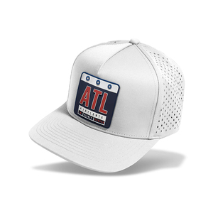 Tùy Chỉnh 5 Bảng Điều Chỉnh Cao Su Vá Logo Trắng Mũ Bóng Chày Không Thấm Nước Laser Cắt Khoan Lỗ Đục <span class=keywords><strong>Hat</strong></span> Mũ Thể Thao Trucker <span class=keywords><strong>Hat</strong></span> - Product Image 2