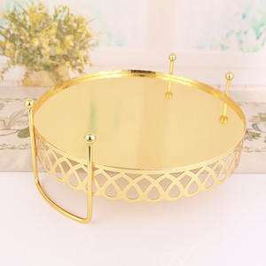 Nuevo Soporte Redondo Blanco para Exhibición de Postres, Plato para Pastel, Soporte para Té de <span class=keywords><strong>la</strong></span> <span class=keywords><strong>Tarde</strong></span>, Bandeja Alta para Pastel, Diseño Simple Posmoderno - Product Image 3