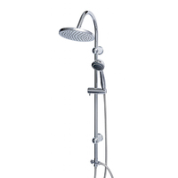 Ensemble de système de douche eau chaude et froide mural au plafond ensemble de robinet de baignoire de douche de salle de bain ensemble de robinet de douche en acier inoxydable