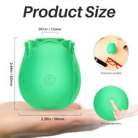 Glow in Dark Rose Spielzeug Nippel Saugnapf Klitoris stimulator Silikon Weiblich Erwachsene Masturbieren Rose Vibrator Sexspielzeug für Frau