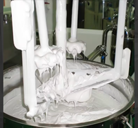 Grande pelle professionnelle personnalisée en acier inoxydable 316 304, grattoir à cadre pour réservoir de mélange haute viscosité, poudre détergente, alimentaire