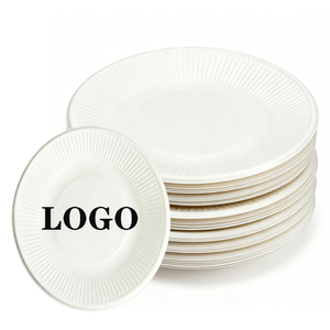 Platos Desechables Resistentes y Ecológicos de Caña de Azúcar, Compostables, con Aislamiento Térmico - Product Image 1