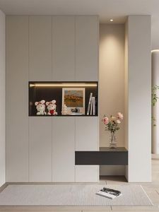 Meilleur vendeur : Meuble à chaussures multifonctionnel avec banc de présentation intégré pour salon et entrée – Le plus populaire - Product Image 2