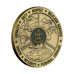 Wij Dagen Munt Bronzen Eremedaille Verzamelobjecten Cirkelvormig Metaal Uit Met Uv-Print Herdenkingsgeschenk - Product Image 5