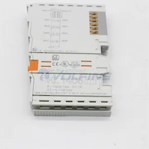 Beckhoff Bus Terminal, 8-channel digital input, 24 V DC, 3 ms, 1-wire connection KL1408