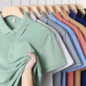 Polo da Uomo Personalizzate in Grandi Quantità, in Spandex Piqué Traspirante, Elasticizzate, per Business Casual, Golf e Lavoro, Qualità Premium - Product Image 2