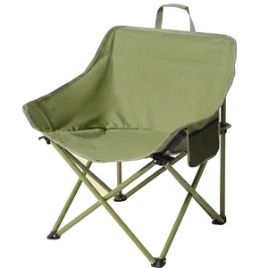 Custom Logo Modern Eco-Friendly Folding <b>Camping</b> Loveseat 2 Person Outdoor Furniture Heavy Duty for Couple Beach Backyard - Product Image 1