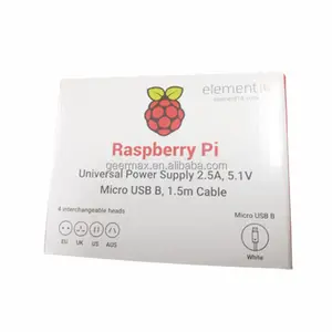 Raspberry Pi 3B 3B + Plus Voeding 4 In 1 Eu Ons Uk Au 2.5A 5.1V Micro Usb raspberry Pi 3 Model B B + Opladen Hoofd Met Pluggen
