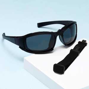 Lunettes de protection sportives unisexes personnalisables avec logo, grande monture, pour cyclisme et conduite - Product Image 1