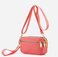 Tas Selempang Wanita Tas Tangan Kasual Mini Tas Satchel Tas Kurir Wanita Kecil Dompet Ponsel Tali Bahu Dapat Dilepas