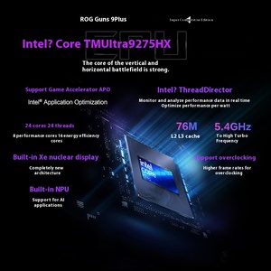 Strix SCAR 9 Extreme Edition - 16" Display Gaming <b>Laptop</b> (Core U9 275HX, 32GB RAM, 1TB SSD, RTX 5080, 2.5K MiniLED) - Product Image 3