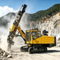 Foreuse hydraulique portable pour roche, fabriquée en Chine, très demandée pour les opérations minières, avec forets offerts
